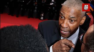 Denzel Washington gets into heated confrontation with handsy photographer at Cannes Film Festival