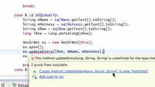 Android Application Development Tutorial 123 Updating SQLite Entry YouTube