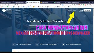 Cara Menjadi Peserta Pelatihan di LPKS Kemnaker