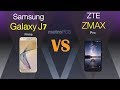 Samsung Galaxy J7 Prime VS ZTE Zmax Pro-  metro PCS