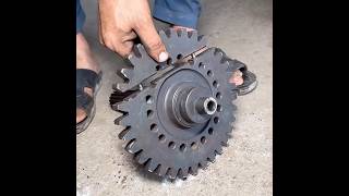 How I Repair BROKEN GEAR SHAFT with BASIS TOOLS - Unbelievable Repair Skills