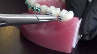Replacing Wire into Bracket