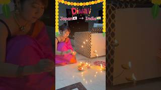 Finally, celebrated Diwali in India 🇮🇳 Mayo Japan #diwali2024