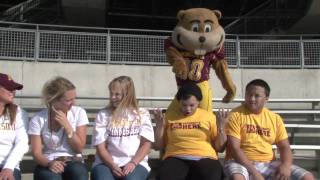 Goldy Gopher has the \