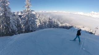 Skiing in Schladming