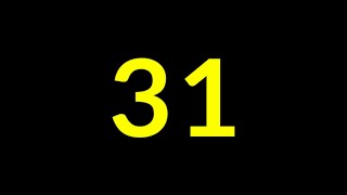 31 Seconds Countdown Timer With Sound Effect