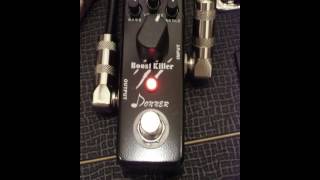 VOX AC4C1-12 \u0026 xotic RC Booster \u0026 Donner Boost Killer test