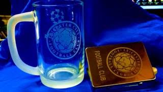 sandblasting leicester city souvenir พ่นทราย