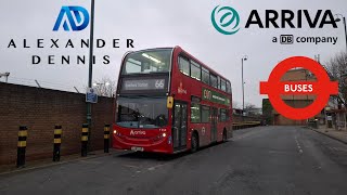 Arriva London: 66 from Romford Station to Leytonstone Via Gants Hill ( Alexander Dennis Enviro 400