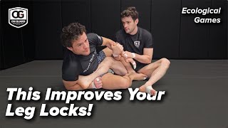 How to Improve Your Leg Locks BIG TIME using these games! (Cross Ashi)