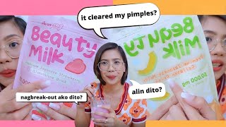 BEAUTY MILK COLLAGEN AND GLUTATHIONE REVIEW | DEAR FACE | PAMPAKINIS AT PAMPAPUTI?