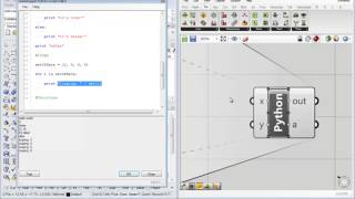 Python Scripting in Grasshopper 3/5 - Conditionals and Loops