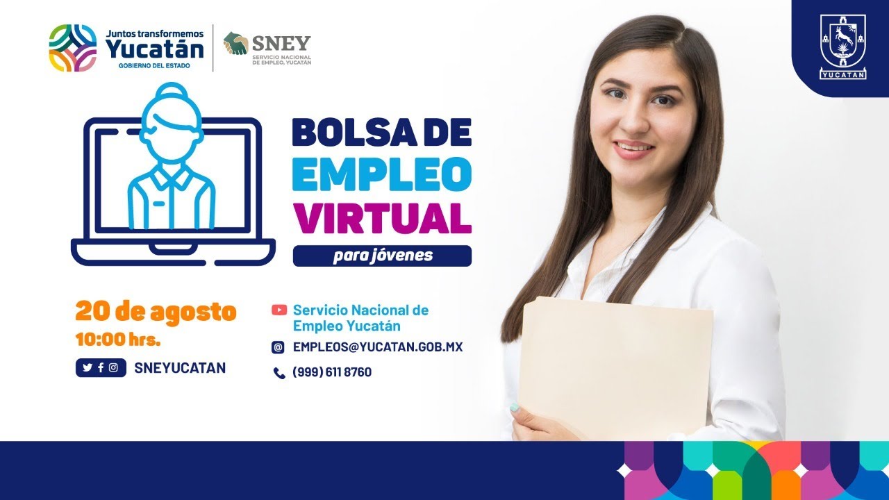 Bolsa De Empleo Virtual Para Jóvenes | Servicio Nacional De #Empleo ...