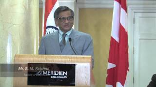 ICCC's reception for S. M. Krishna, India's External Affairs Minister - June 2012