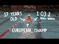 How a 17 Year Old European Champion Swimmer Trains