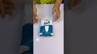 How to make liquid soap with salt and two ingredients only .#youtubeshorts #foryou