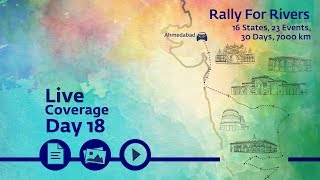 Rally for Rivers - Day 18 - Ahmedabad | Sadhguru