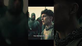 The King | King Henry refuses to surrender to Prince of France #shorts #fyp #timotheechalamet
