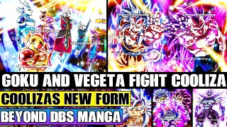 Beyond Dragon Ball Super Goku And Vegeta Fight Cooliza! Coolizas NEW Transformation Unleashed