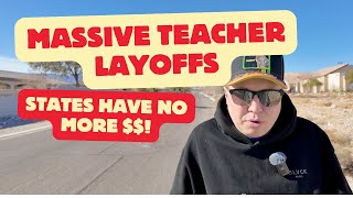 Education Crisis: Teacher Layoffs \u0026 Budget Deficits in the US