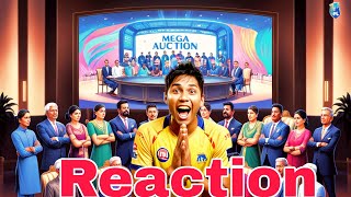 IPL mega auction 2025 day 2 live reaction // Bhuvneshwar Kumar sold reaction 😀👏👍 @Mishrasports96