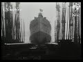 H.M.A.S. Australia is launched at Clydebank (1927)