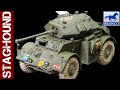 Staghound Mk III Armoured Car (Bronco 1:35 scale model)