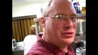 Baking Lutefisk (salted Cod) at the Roseville VFW Christmas Dinner, Minnesota