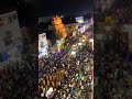 huge crowd 😁 agartala durga puja carnival shorts trending tripura agartala