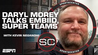 Daryl Morey on James Harden's future, admits Joel Embiid should've won MVP | SportsCenter