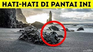 Kenapa Pantai Pasir Hitam Ini Sangat Berbahaya?