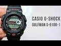 Casio G-shock Gulfman G-9100-1 : Titanium metal