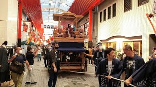 2022年 名古屋市中区 第43回大須大道町人祭（大須ごった煮パレード 山門車①）