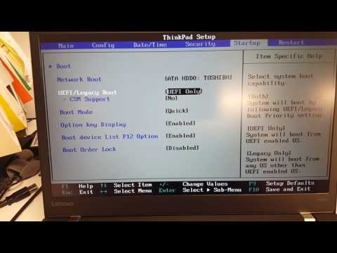 Lenovo BIOS setup Lenovo BIOS setup