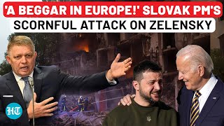 Cam: Slovak PM Fico Destroys Zelensky’s Reputation With Brutal ‘Begging for Handouts And...' Insult