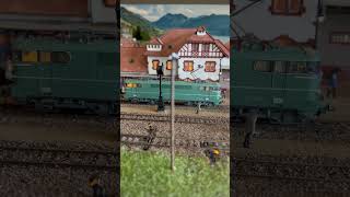 REE Modeles MB-140S French Electric Class BB 16005, Strasbourg Depot #modellbahn #trains #shorts