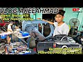 Vlog AkeeAhmad Edisi : Hantar Peel Away Cust Sabah, Tukar Roda Welding Baru, Belu Tap n Hands