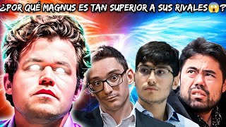 ¿POR QUE MAGNUS CARLSEN ES TAN SUPERIOR A SUS RIVALES🤔💥?