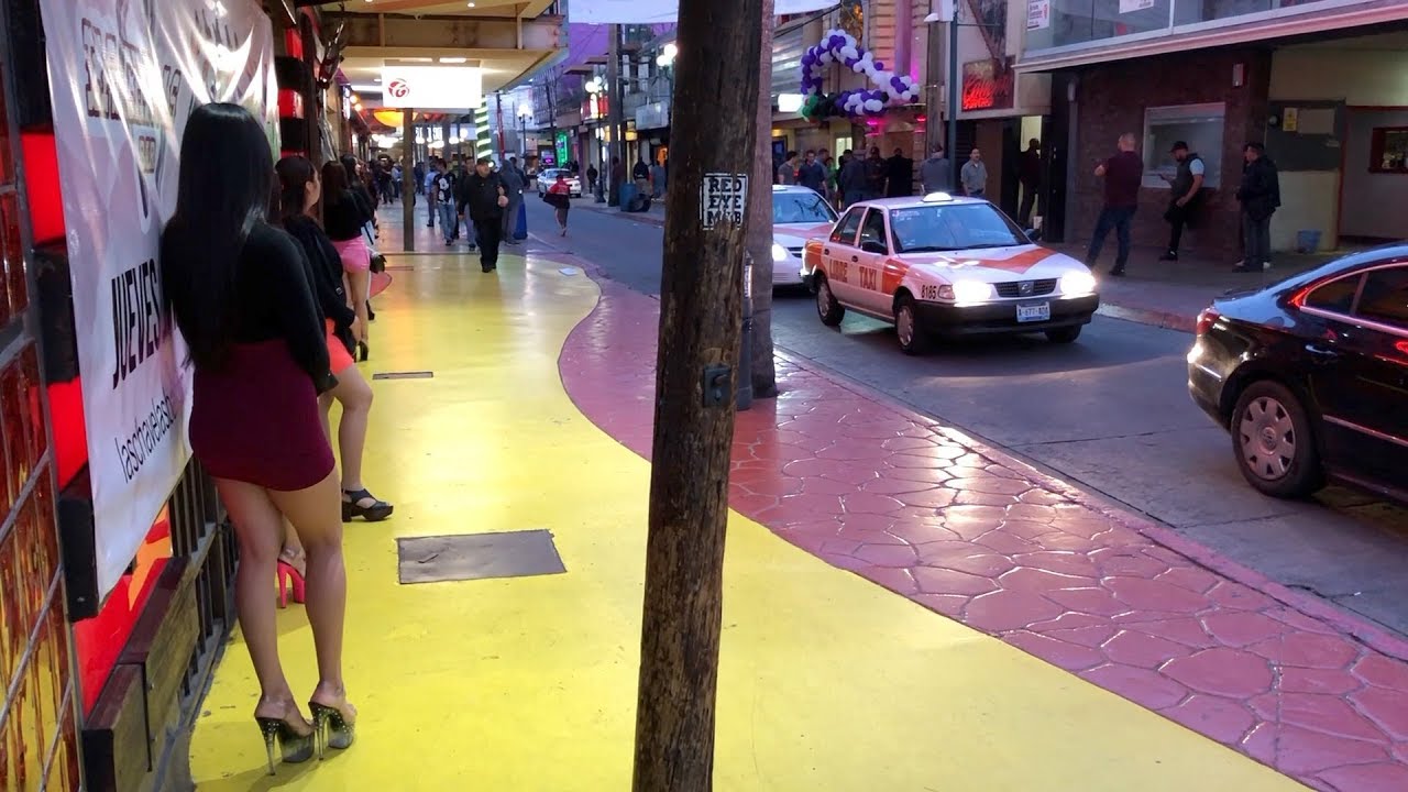 Red Light District In Tijuana Daytime Nighttime Youtube