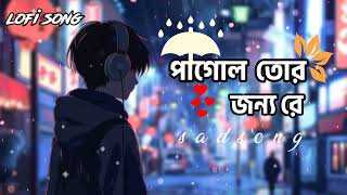 Pagol Tor Jonno _ পাগল তোর জন্য _ (Slowed Reverb) Bangla Song _ Lofi Song #banglagan