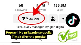 Kako popraviti opciju Tiktok direktne poruke koja se ne prikazuje 2024