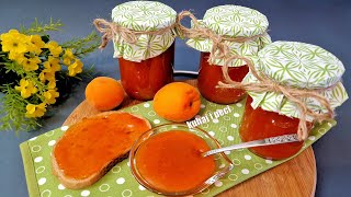 Apricot jam ❗ homemade and quality jam of 2 ingredients