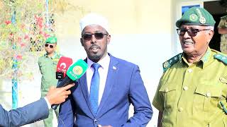 Wasiirka Wasaaradda Cadaalada JSL oo kormeeray Taliska Ciidanka Asluubta Somaliland