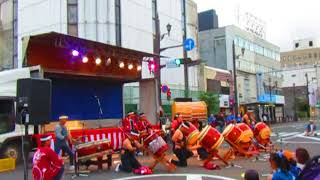 釧路港まつり　郷土芸能　　太鼓チーム