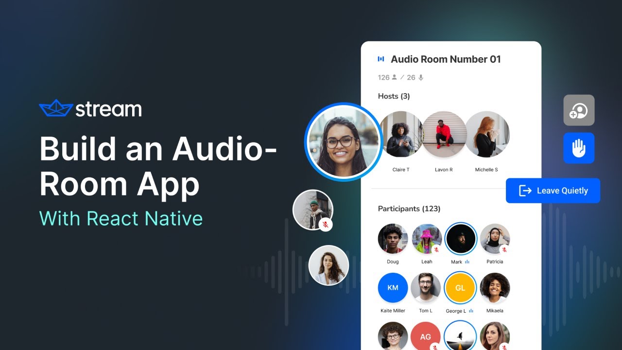 React Native Audio Room App Youtube