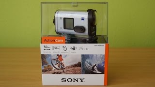 Sony HDR-AS200V - Unboxing