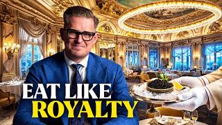 Dining at the WORLD’S MOST LUXURIOUS Restaurant