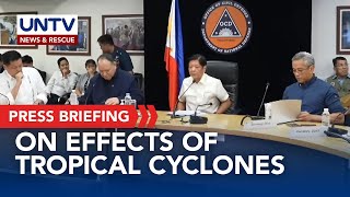 PBBM leads situation briefing on effects of Typhoon #PepitoPH, other tropical cyclones