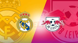 Real Madrid,Vs RB Leipzig Live football match today Live football match UEFA Champions League Live