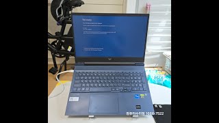 [응봉동 사근동 컴퓨터수리] HP Victus 16-d1000 노트북이 윈도우로 안넘어감 증상 해결